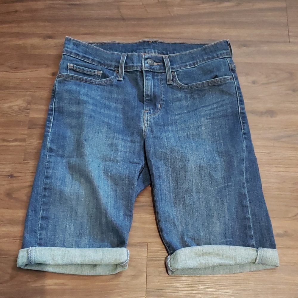 Levi Strauss & Co. Jean shorts long 27 blue